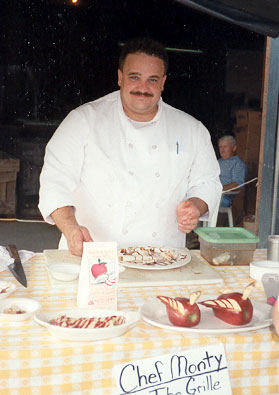 Chef Monty at the Grille
